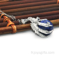 La Chine fournisseur bijoux Lapis Lazuli sphère Dragon Ball griffe pendentif